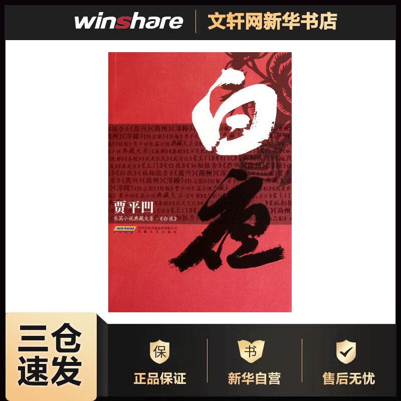 白夜 贾平凹 书籍