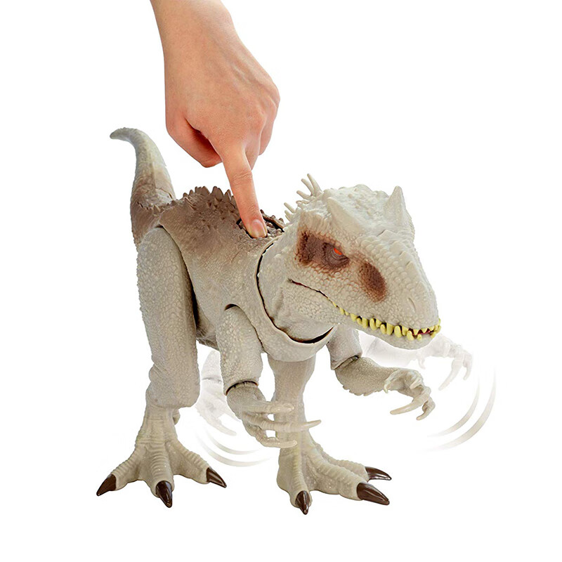 美泰侏罗纪世界2大型暴虐霸王龙帝王暴龙恐龙模型声光玩具gct95定制