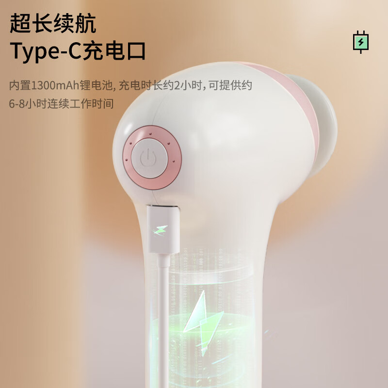 安踏mini筋膜枪肩颈椎腿肉放松全身按摩仪按摩枪按摩筋膜枪家用按摩器 专业运动筋膜枪-灰色