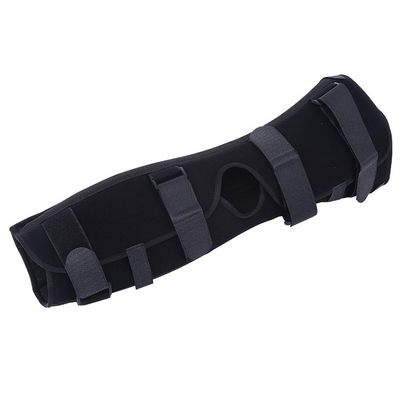 展翔 医用膝关节固定带可调松紧 膝盖下肢夹板护具 腿部支具护膝支架