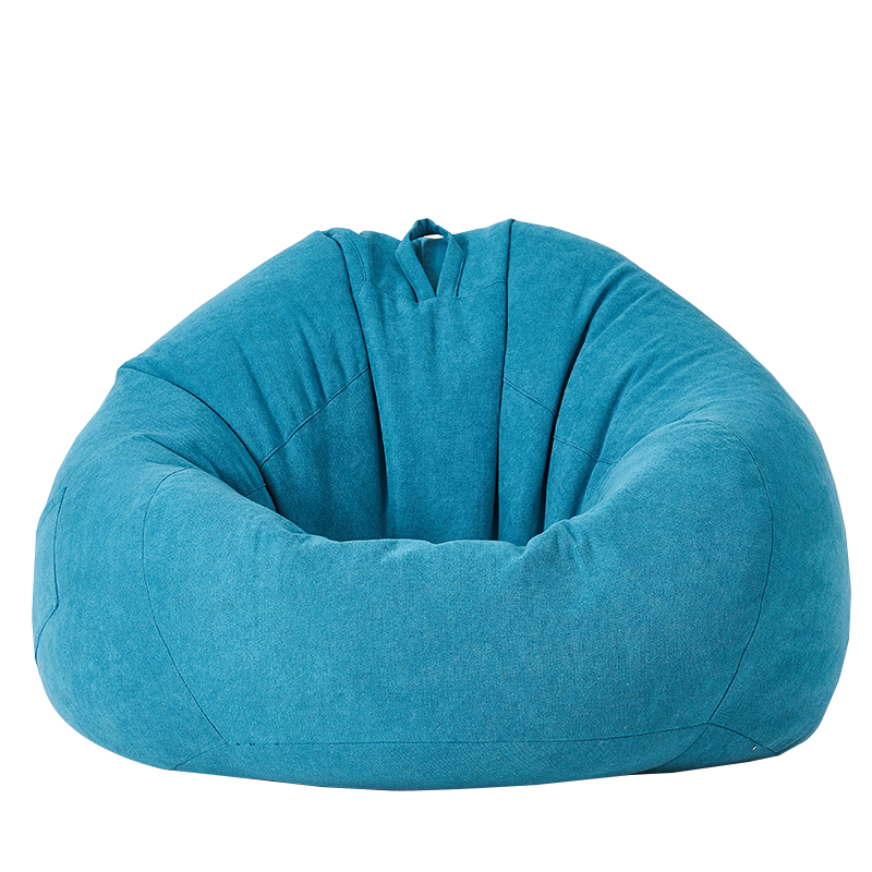 爱必居懒人沙发豆袋epp单人卧室阳台小沙发小户型榻榻米绅士灰尊享版120*120