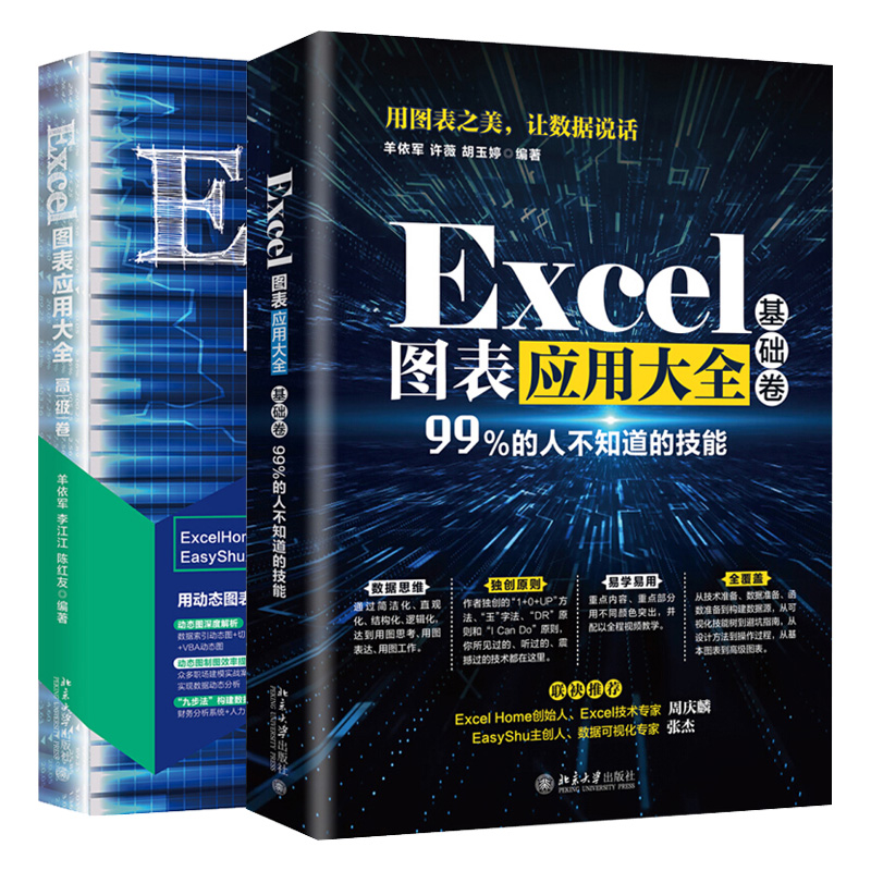 Excel图表应用大全 基础卷+卷 Excel图表创建修改美化构建模型与系统