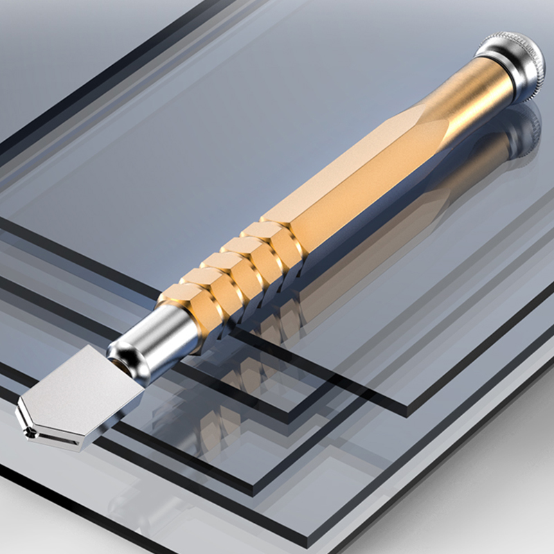 汶那几玻璃刀家用金刚石划厚玻璃圆形割圆切割刀万用专业瓷砖划刀头