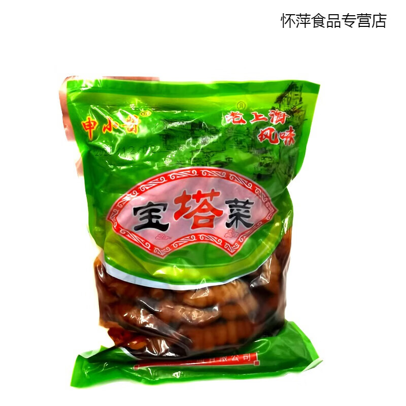 宝塔菜酱菜上海申小酱园500g/袋螺丝菜脆甜 1袋