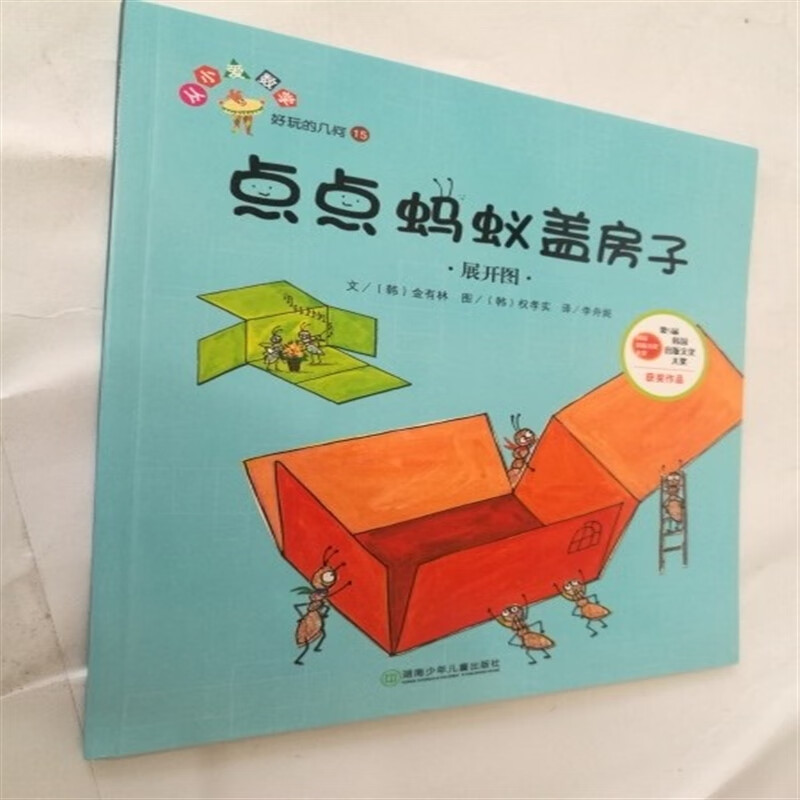 点点蚂蚁盖房子 好玩的几何 第15册 展开图 小学五年级数学绘本