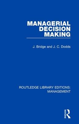 预订 managerial decision making