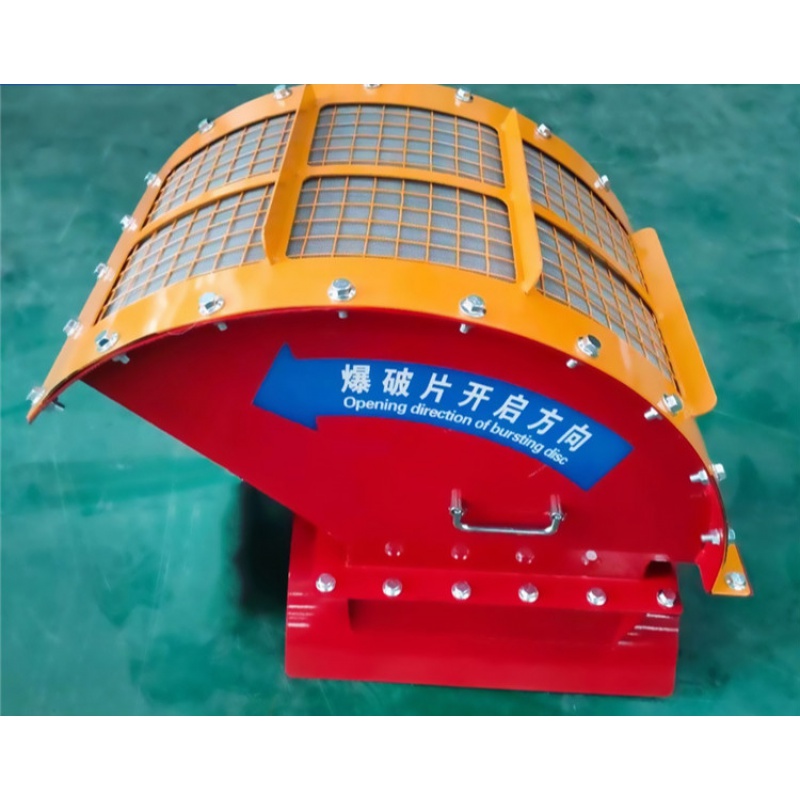 仁聚益定制无焰泄爆装置无焰泄放阻火器泄爆粉尘管道隔爆阀防爆泄 150