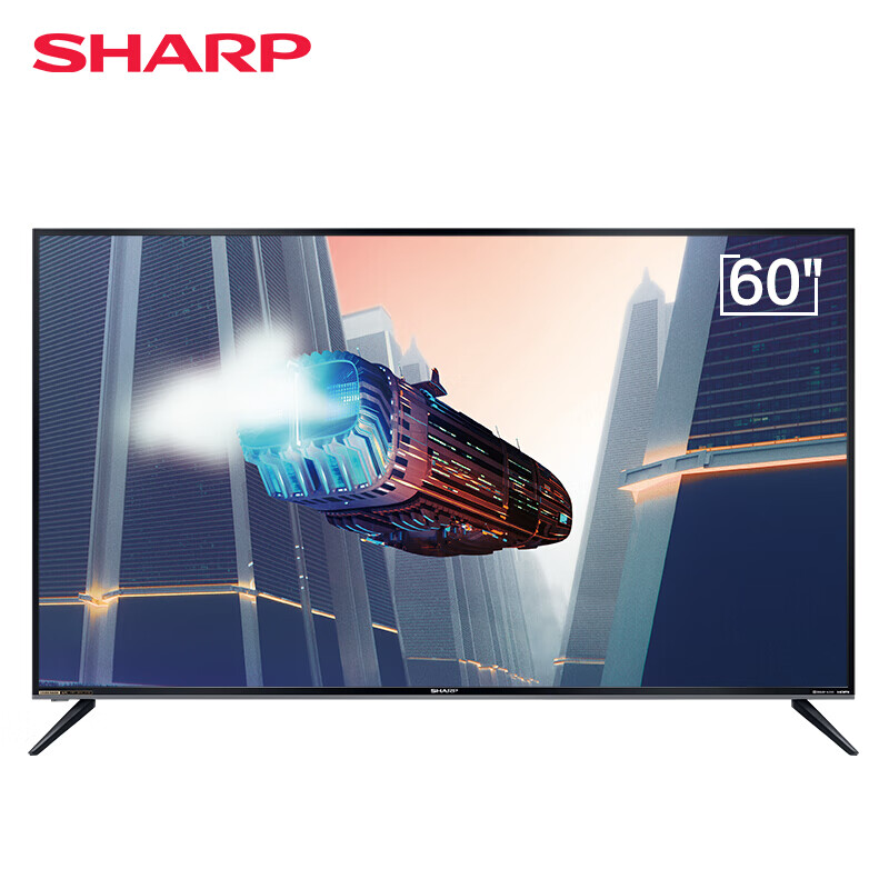 夏普（SHARP）60B3RM 60英寸 日本原装面板4K高清 杜比音效 BT语音 智能网络液晶电视 60B3RM 60英寸 1.5+16G