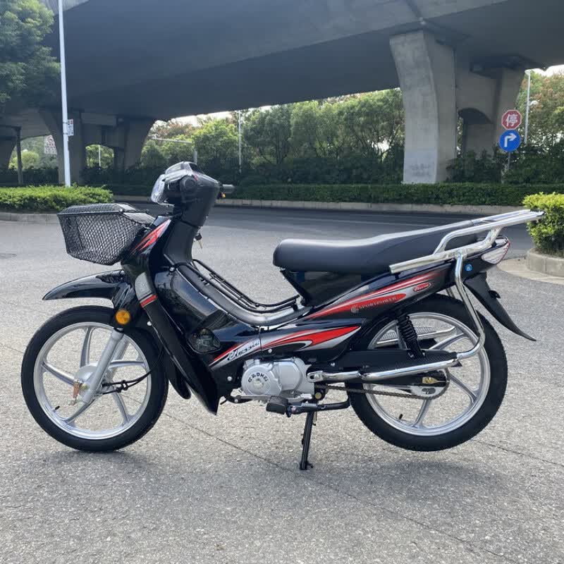 runtema全新国四电喷弯梁摩托车110cc可上牌125排量男女国三燃油外买
