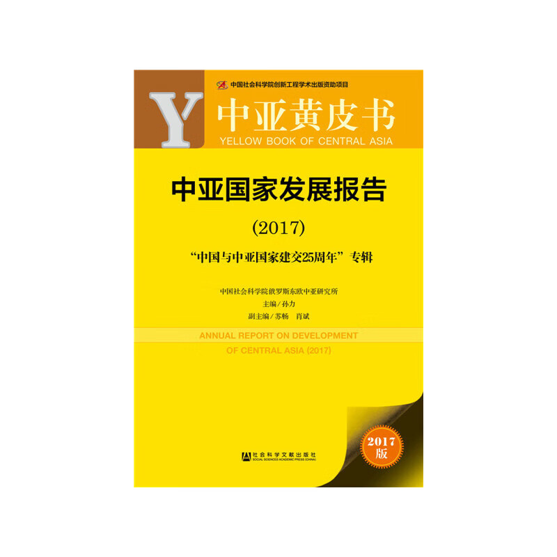 皮书系列·中亚黄皮书：中亚国家发展报告（2017） pdf格式下载