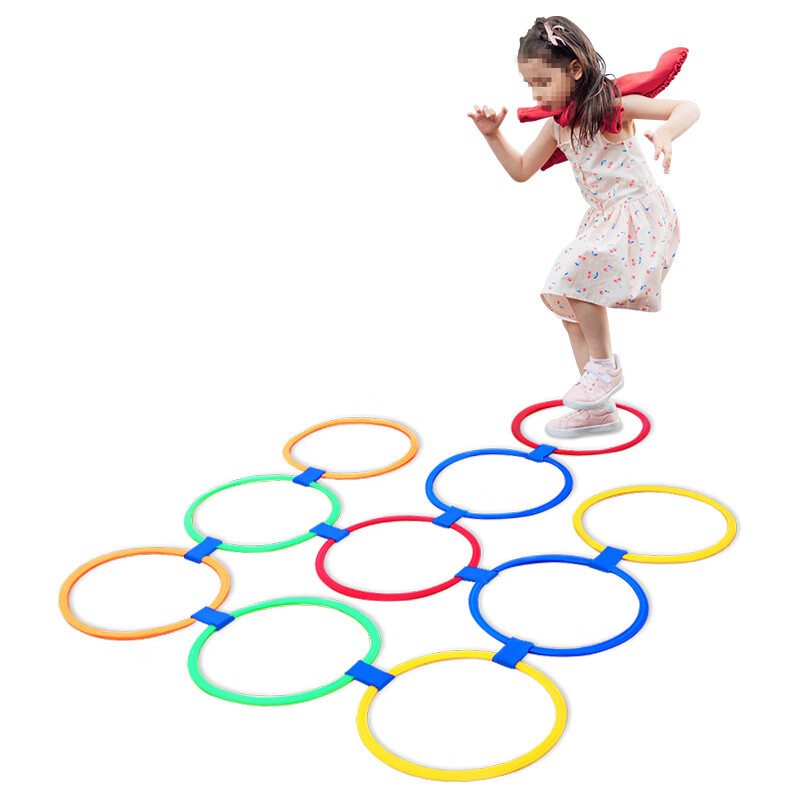 慕舟户外玩具儿童跳房子跳圈圈幼儿园跳格子感统运动训练器材跳跳圈