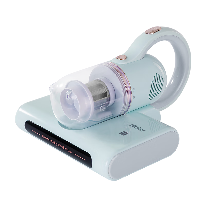 Haier 海尔 除螨仪家用床上吸尘器 12000pa大吸力除螨 UV-C紫外线杀菌 热风除湿机CM1E