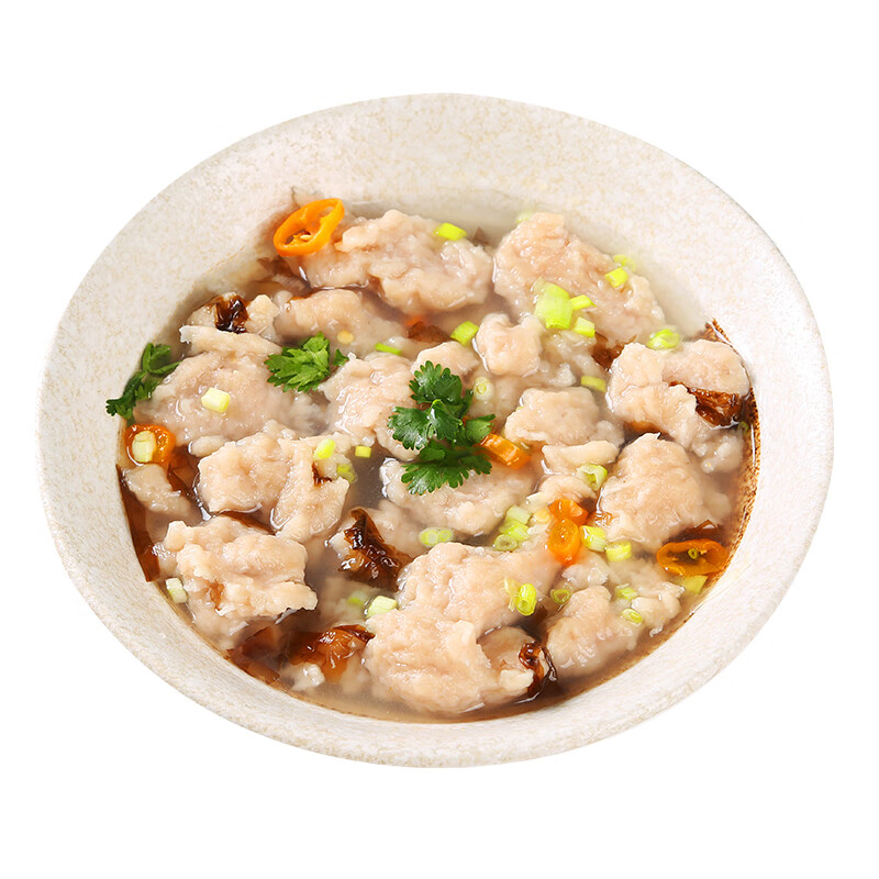 菜欢欢 福鼎肉片正宗福建特产小吃温州瘦肉丸半成品瘦肉羹速食 500g