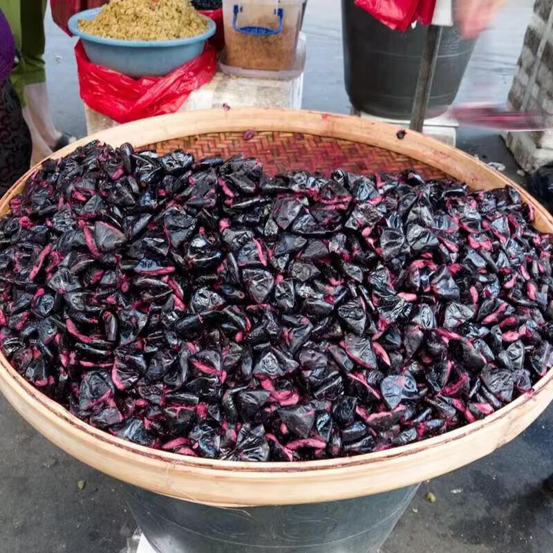 梦里梦礼广西容县黑橄榄一斤装新款肉乌橄榄角黑榄角