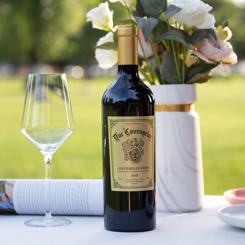 蓝菲(bluefite)蓝菲酒业 勇敢爵士干红葡萄酒 单支装