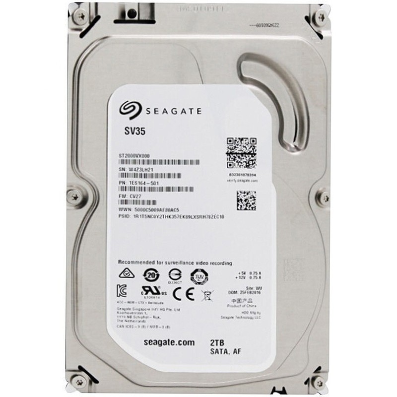 5英寸 sata接口 2tb (st2000vx000)