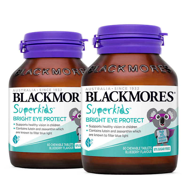 �ļѱ�BlackmoresҶ���ض�ͯ������ݮζС���˾׽�Ƭ60Ƭ*2���޽���