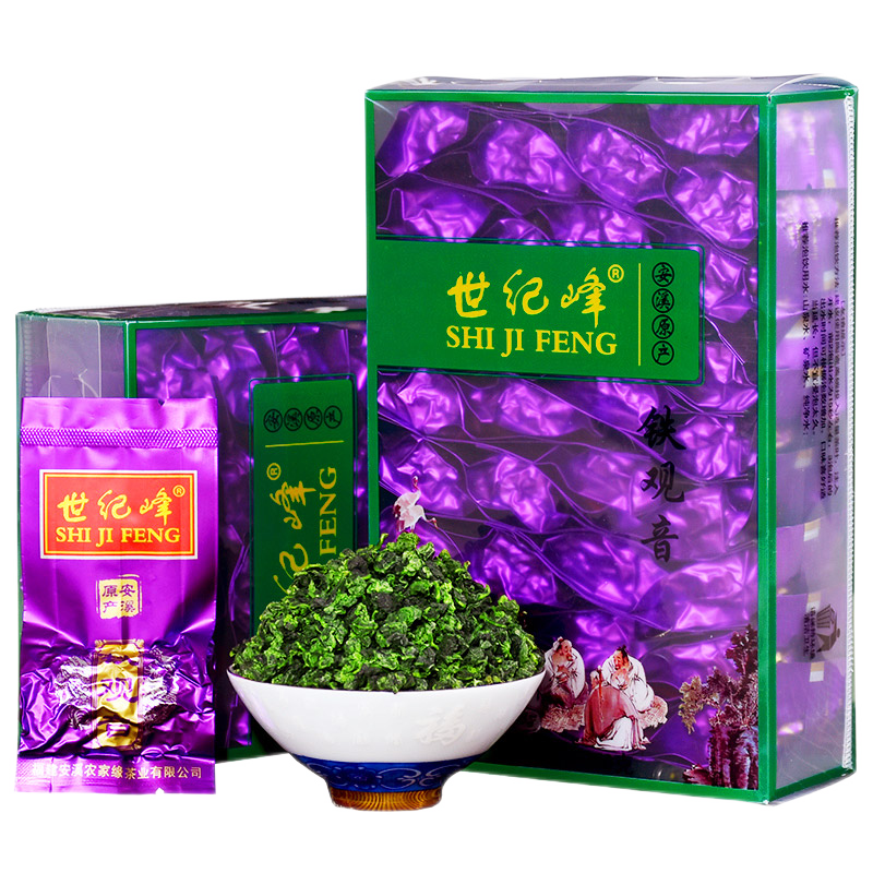 世纪峰 正味铁观音茶叶 清香型特级兰花香安溪秋茶感德新茶500g