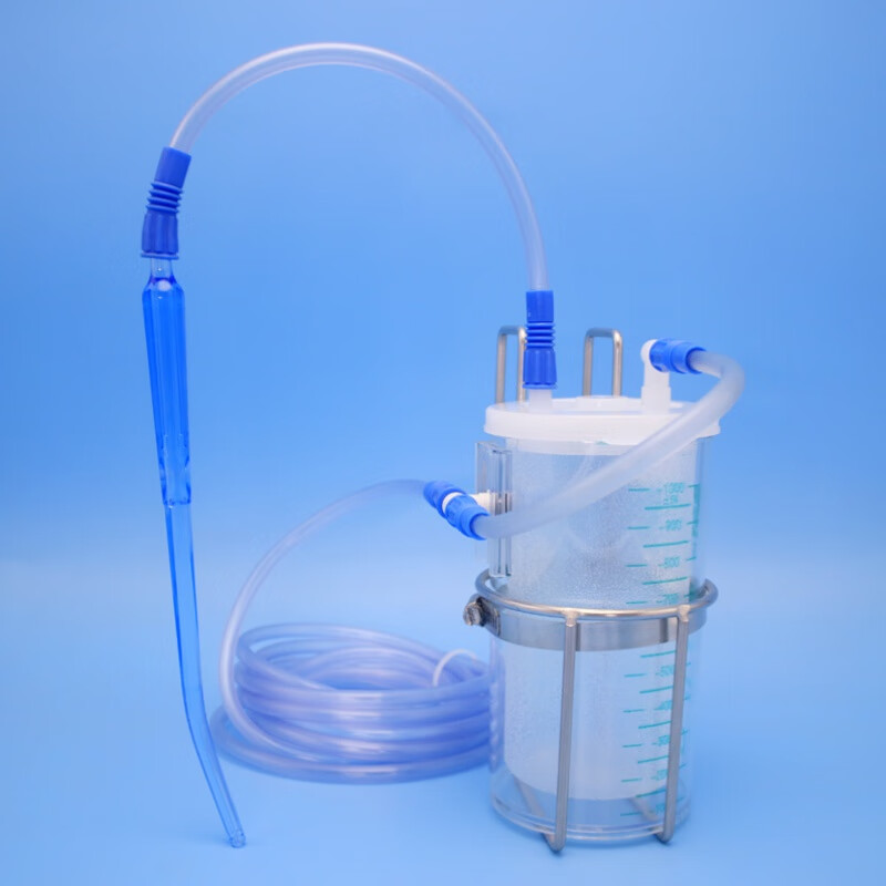 医疗废液负压引流收集装置医疗废液收集装置医用负压瓶1l吸引器吸痰器