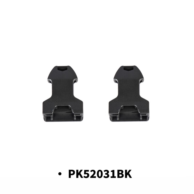 PSIGEAR Baracuda™系列多功能扣具 背包配件 PK52031BK 母扣套装【黑】