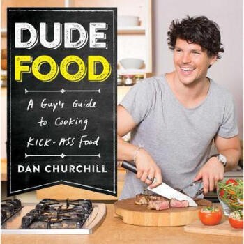 进口英文原版 【官方直供】【当天发】【官方原版全新塑封当天发货】 DudeFood: A Guy’s Guide to Cooking Kick-Ass
