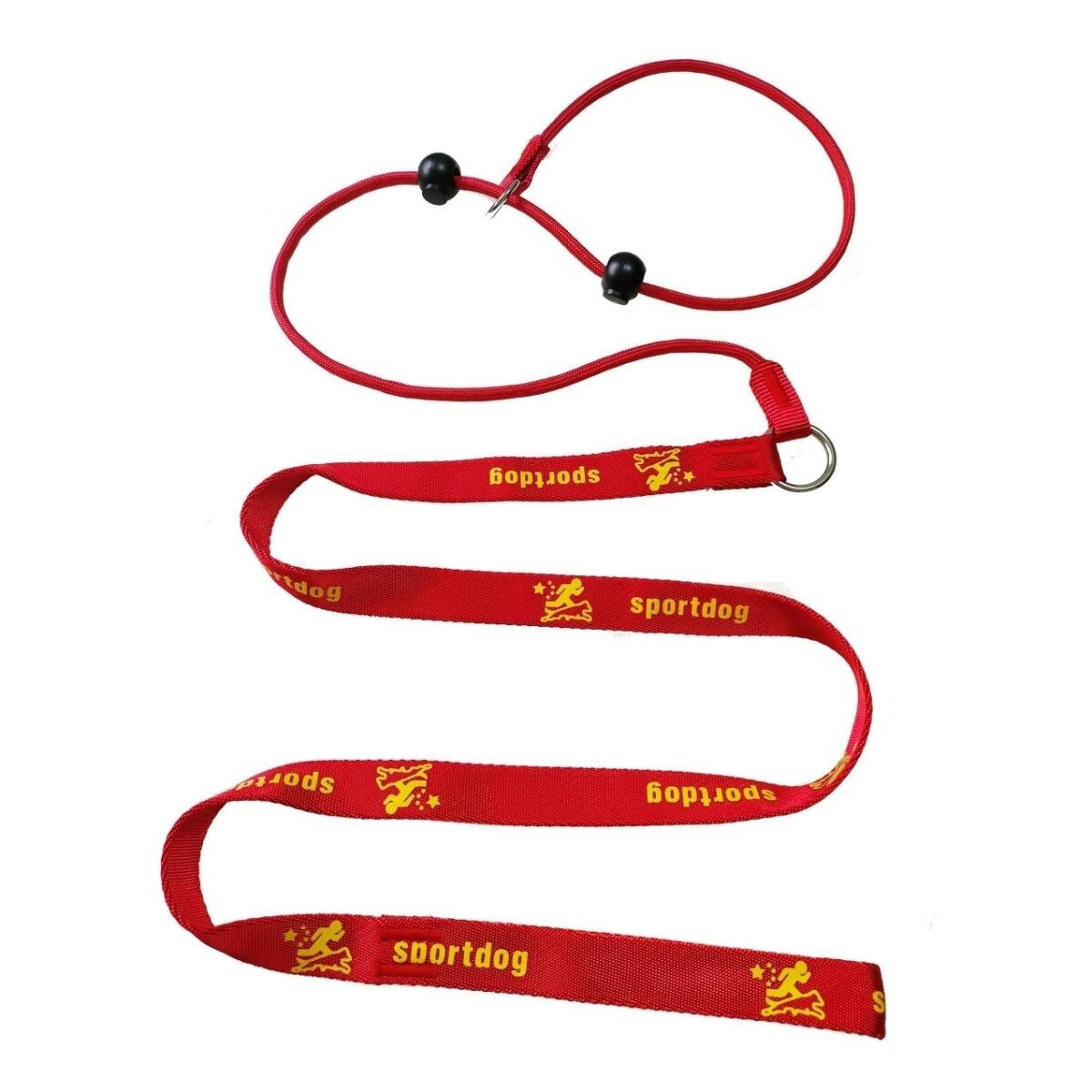 狗狗P字绳一拖二拖三训犬绳狗狗牵引绳遛狗防爆冲防缠绕可拆卸 1.5米标准红色 京东折扣/优惠券