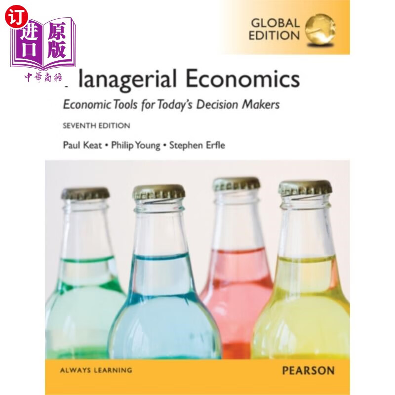 海外直订managerial economics, global edition 《管理经济学》全球