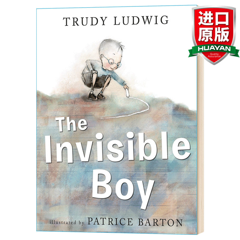 英文原版 看不见的男孩 The Invisible Boy 儿童英语故事书 精装 英文版进口原版书籍