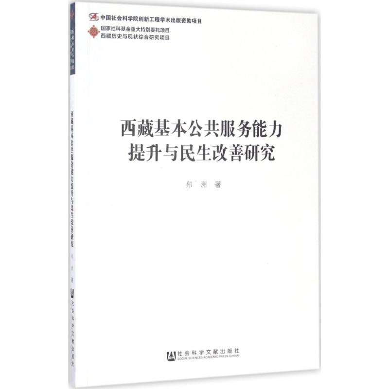 西藏基本公共服务能力提升与民生改善研究