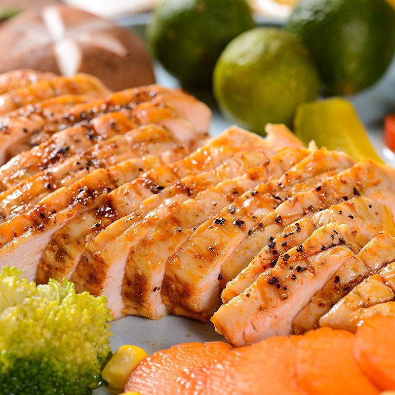 寒宁鸡胸肉开袋即食轻食代餐即食健身卡零食鸡肉食品 原味 2包100g一