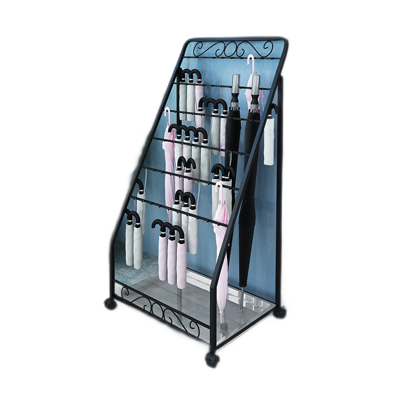 阿斯卡利学校教师用大容量雨伞架学生雨伞收纳架放置架教室伞架短伞长伞收纳架展示架抖音 黑色-配不锈钢水槽