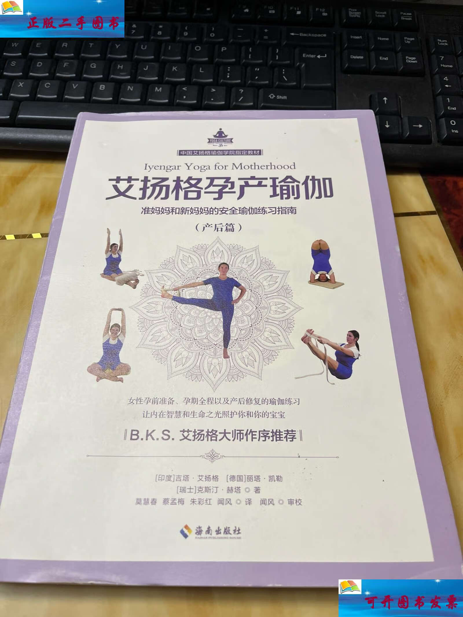 【二手9成新】艾杨格孕产瑜伽(产后篇) /(印)艾杨格 海南