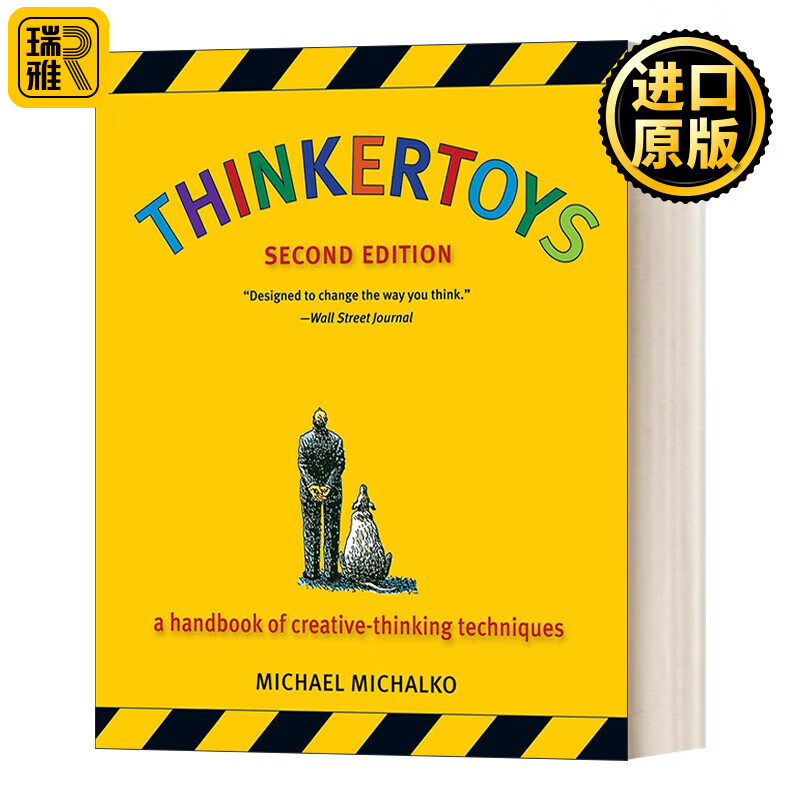 英文原版 创意思考者的玩具箱 thinkertoys 米哈尔科商业创意全攻略