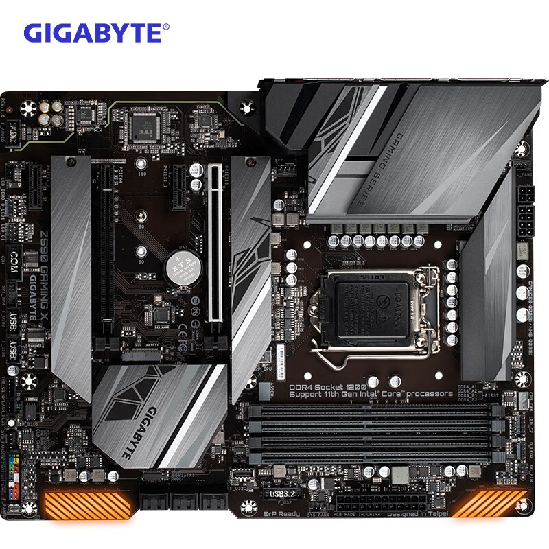 技嘉 魔鹰 Z590 GAMING X 主板 支持CPU 11700K/11700KF/11600KF（Intel Z590/LGA 1200）