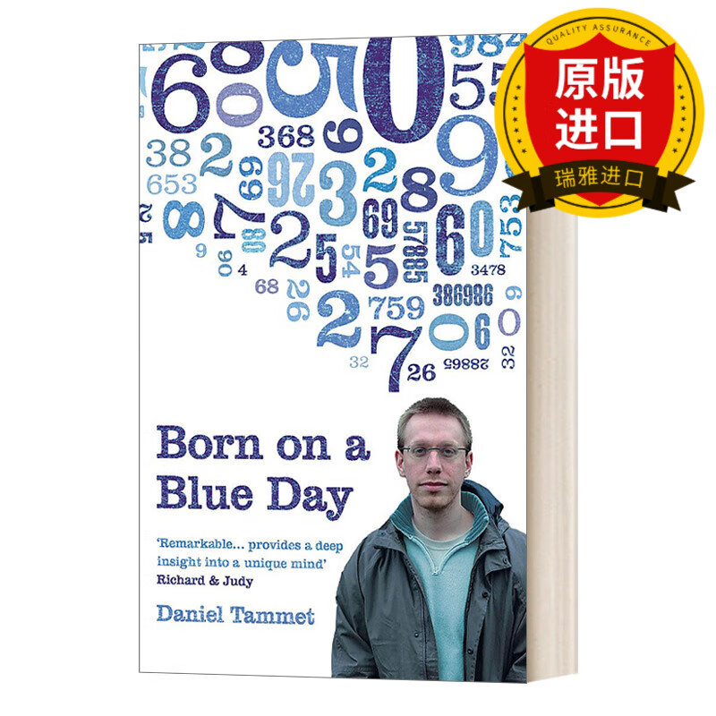 英文原版 星期三是蓝色的 一个自闭症天才的多彩幸福人生 born on a