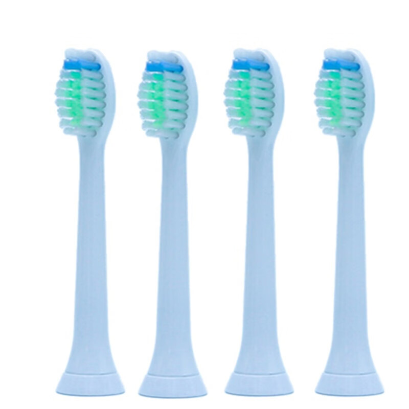 驱行者适配电动牙刷头替换HX6760，6769，6871，6920，6930，6962，3250，HX6064 标准型钻石刷头白色(8只装)