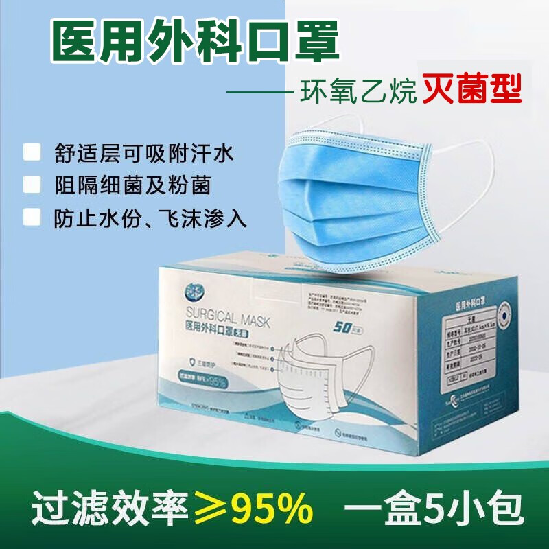 全方位保护!仁和医用外科口罩不贵还实惠!