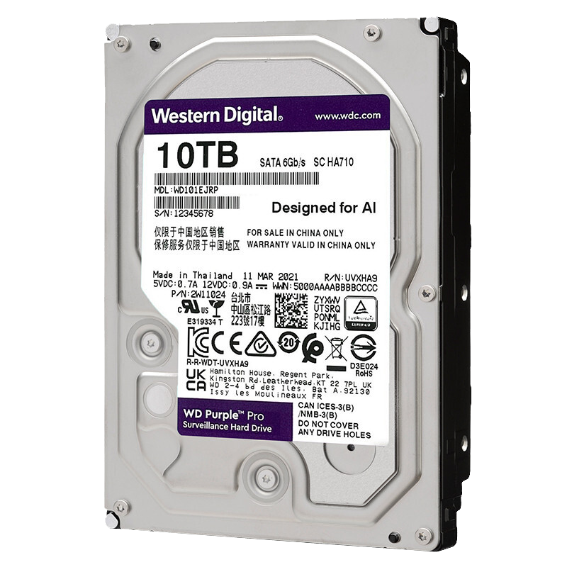 WD/  ػеӲ Pro(SC HA710) 10TB 2499Ԫ