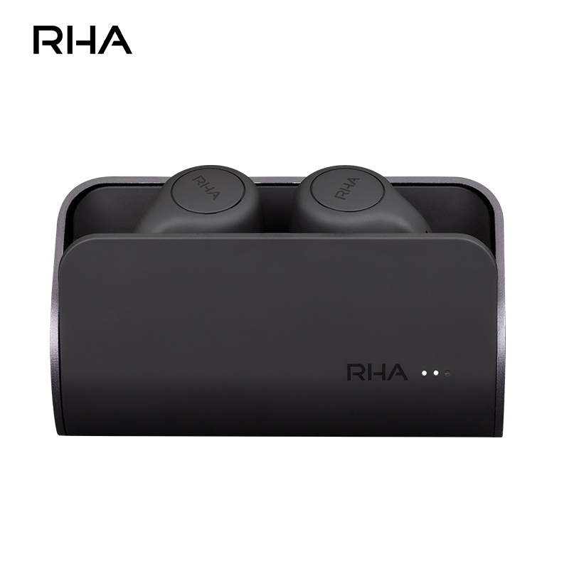 RHA （新款上线）TrueControl ANC真无线运动蓝牙耳机主动降噪防尘防水超长续航 黑色