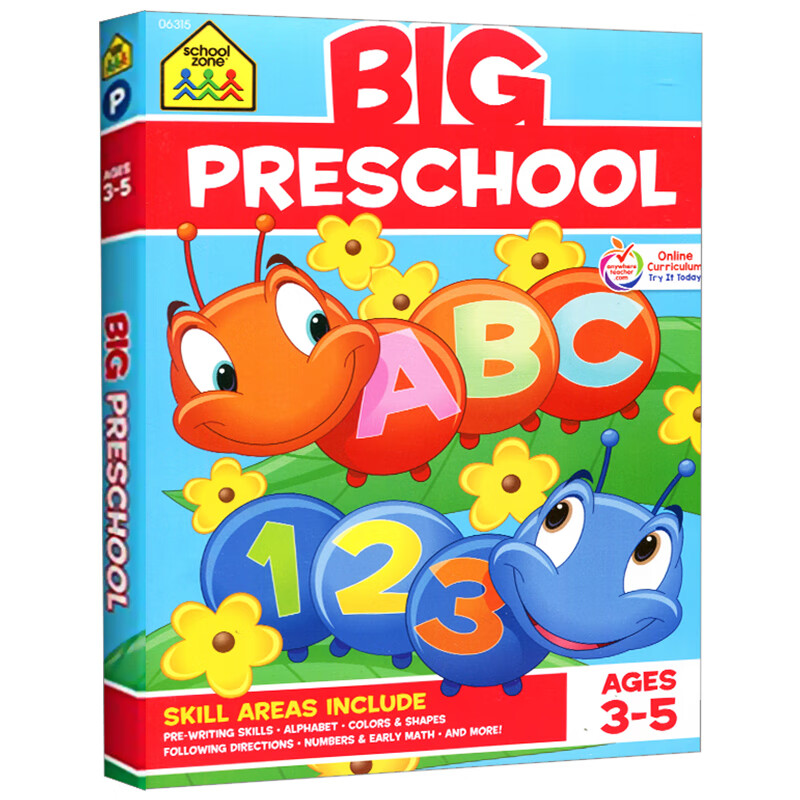 美国版进口BIG PRESCHOOL w