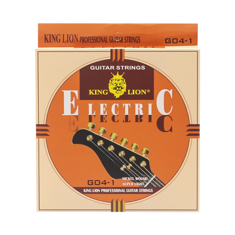 青歌 G04-1电吉他弦 电吉他琴弦一套6根 防锈 吉他配件 G04-1镀膜电吉他套弦(一套6根)
