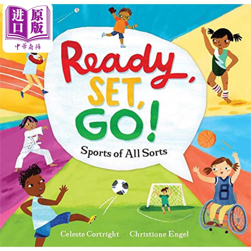 sports of all sorts 准备开始 英文原版进口 4岁到8岁 儿童图画书