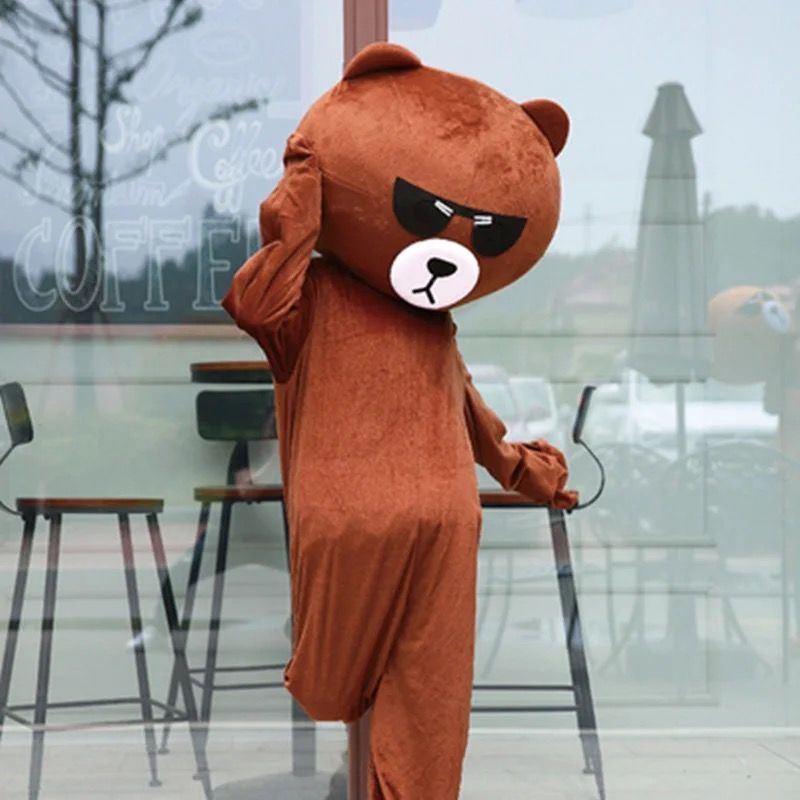 深色酷酷熊 大码身高(175-185cm)
