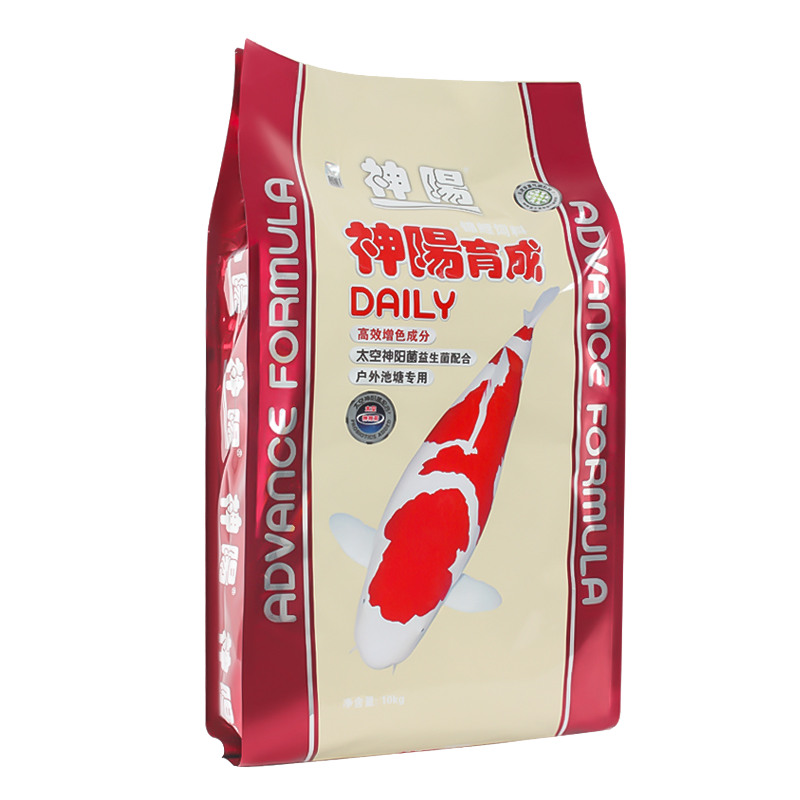 提高锦鲤颜色格外适口神阳锦鲤鱼饲料购买评测|鱼粮饲料历史价格是多少