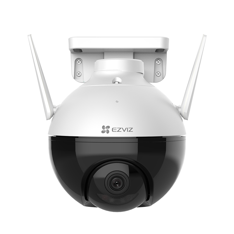 萤石 EZVIZ C8W 6mm 400万摄像头 无线WiFi室外双云台360° 防水防尘监控 手机远程 人形检测 H.265编码 359元