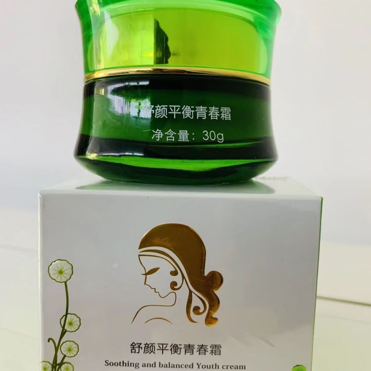 杰凯达游慧公主神器舒颜平衡青春霜 膏印净痘美颜霜 霜 霜 30g