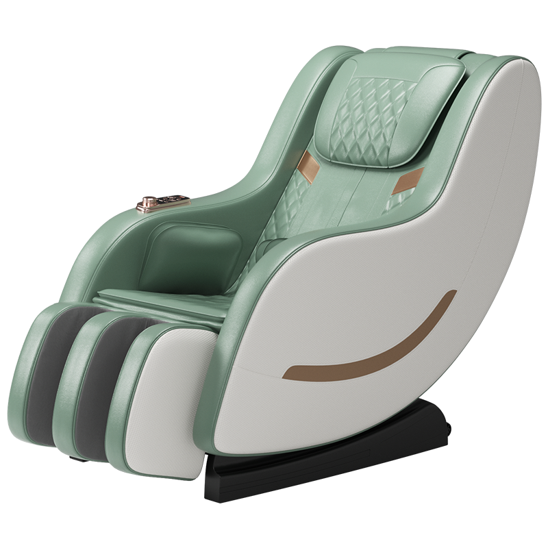联想（lenovo）按摩椅零重力太空舱家用全自动多功能蓝牙音箱智能按摩沙发椅 （白鲸灰顶配）腿部气囊推拿+旋钮操控+全身分段按摩