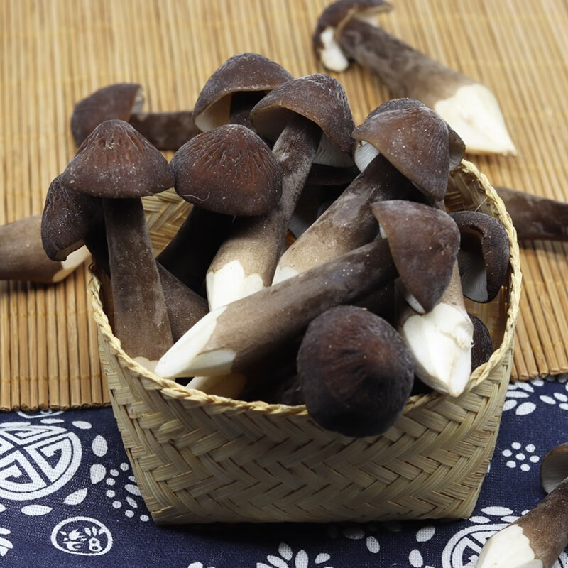 果然有美云南特产现采现发新鲜黑皮鸡枞菌菇专用煲汤食用菌蘑菇特级