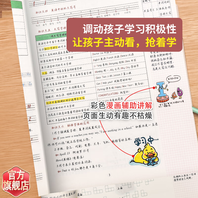 2026黄冈小学学霸笔记语文数学英语一二三四五六年级课堂笔记全套知识大全大集结小升初知识总复习资料包 【2本】学霸笔记~小学(英语+数学)