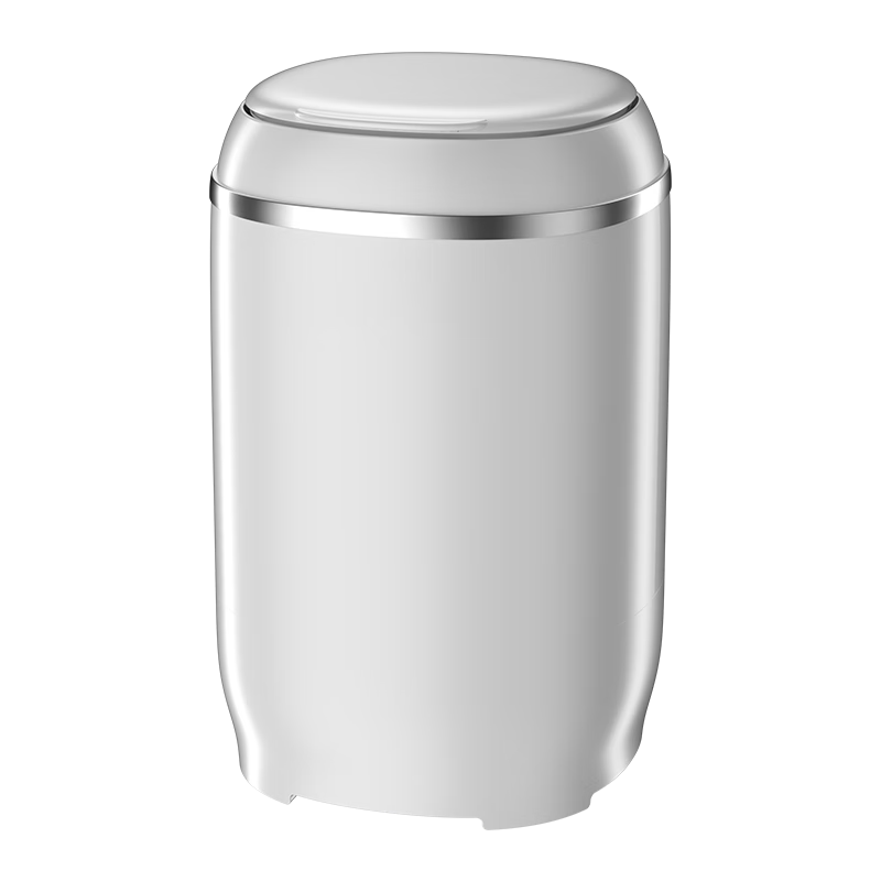 百亿补贴:VCJ洗衣机小型家用母婴内衣裤洗袜子神器儿童单身人宿舍出租房半全自动洗脱一体迷你洗衣机 新4.5kg【立体水洗除菌+定时快洗省力】珍珠白119.9元